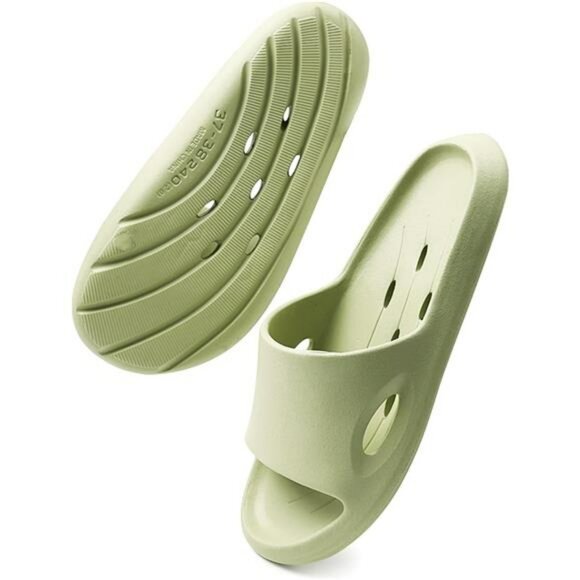 Quick Dry Shower Shoes Non Slip Bathroom Pool Gym Slides for Men and Women - Picture 1 of 7